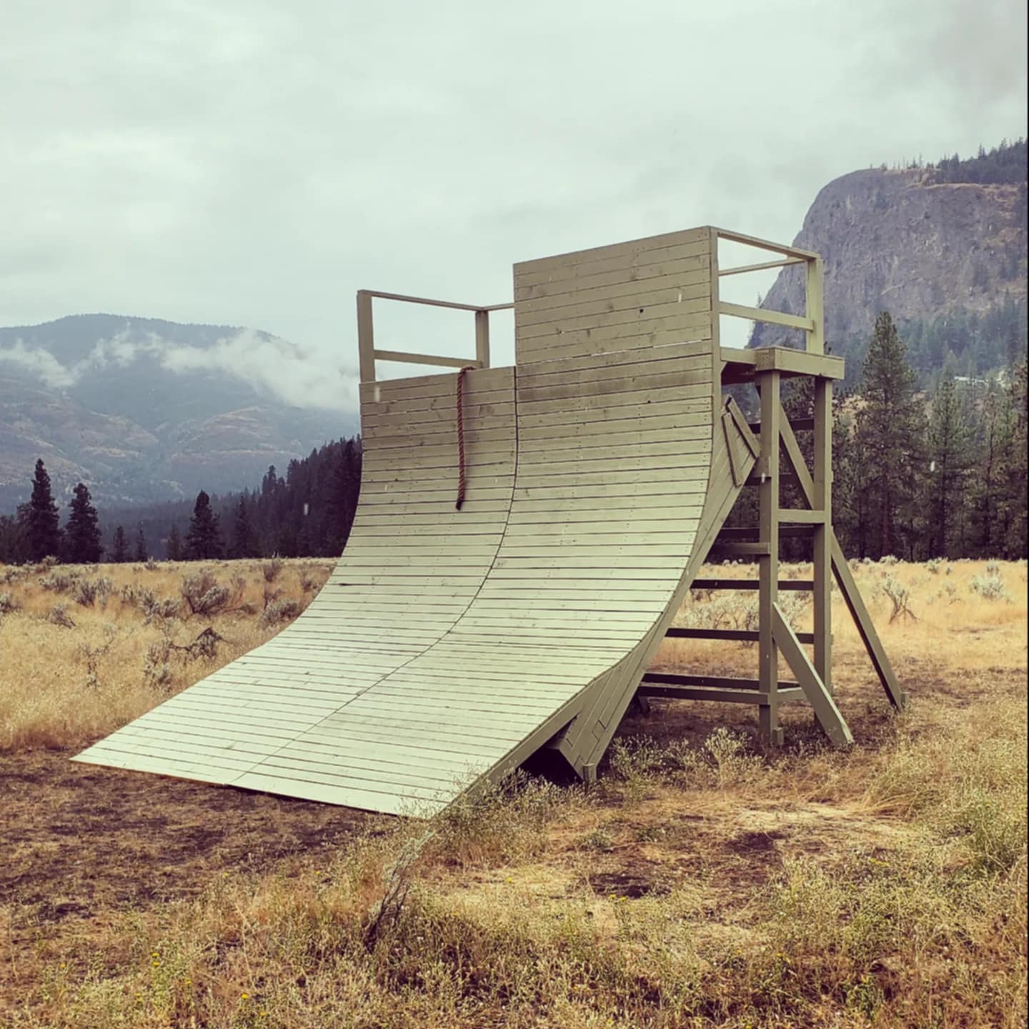 Obstacle Course Ramp Okanagan Warriors Adventure - OWA